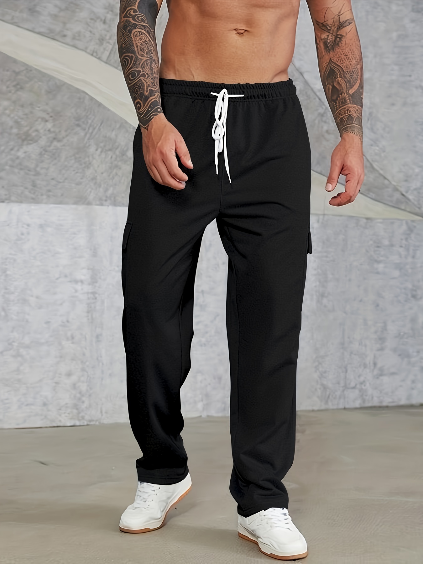 Men Relaxed Fit Cargo Pants