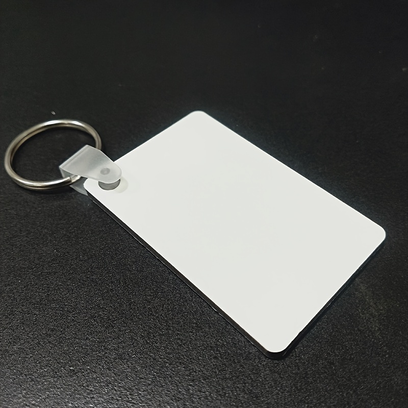 Sublimation Blanks Key Chains & Badges Baby Bottle MDF Chain (Pack of 10) - Blank for