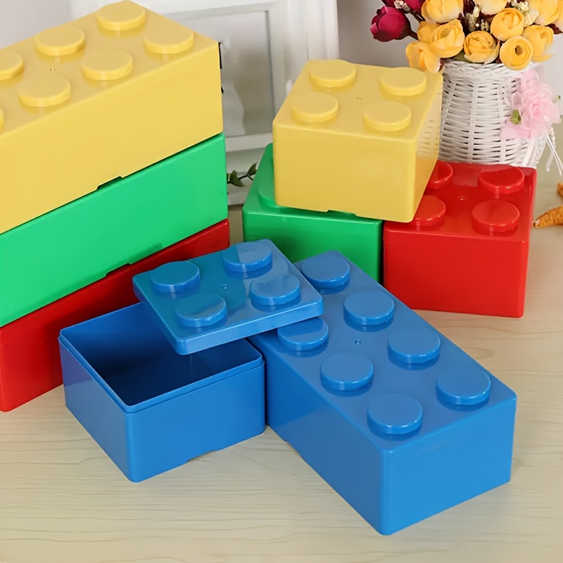 Building Blocks Storage Box Toy Particle Compartments - Temu