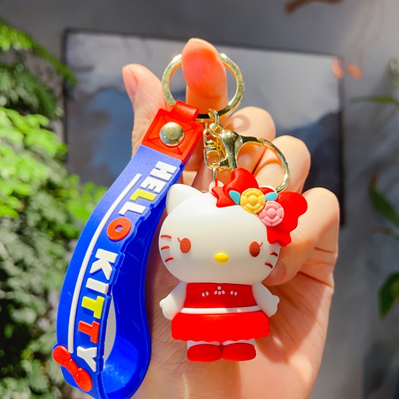 Anime Doll Bracelet Keychain Kawaii Hello Kitty My - Temu