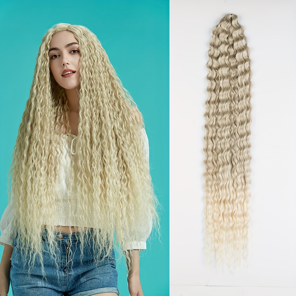 Dreadlock Hairpiece Passion Hair Water Wave Synthetic Braids - Temu