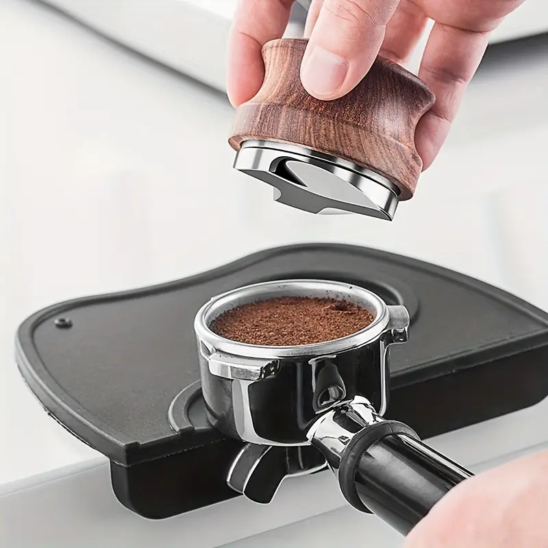 Coffee Distributor Espresso Coffee Hammer Powder Three Leaf - Temu