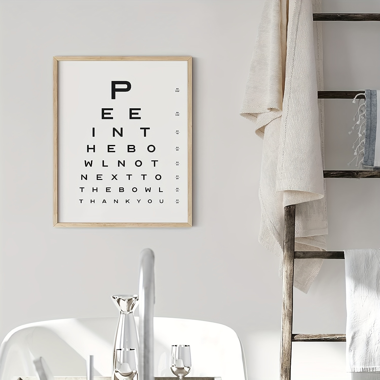 Funny Bathroom Signs Home Decor Funny Bathroom Decor Funny Temu