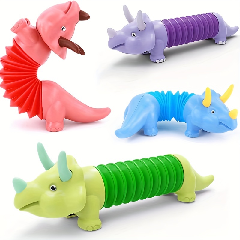 Led Light Pop Tubes Sensory Toys Glow Sticks Stretch Toys - Temu