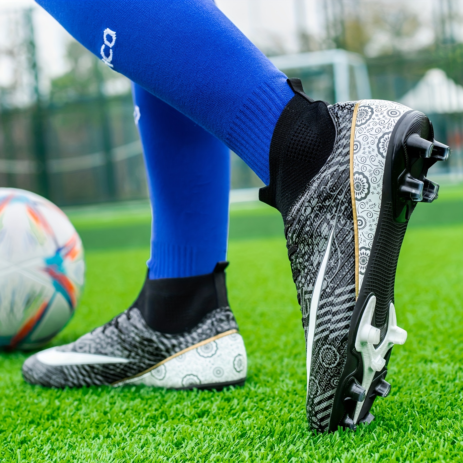 Comfortable Non-slip Professional Turf Soccer Cleats, Soft And Lightweight  Training Football Shoes - Temu