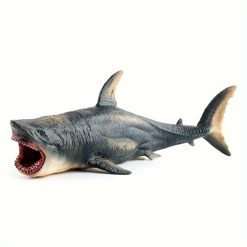 Realistic Solid Core Dinosaur Model, Animal Mosasaurus Shark Static Ornament Toy