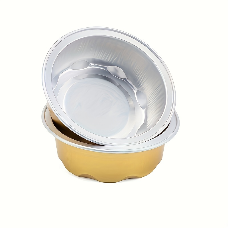 50ml Aluminum Foil Baking Tray Mini Chocolate Cup Egg Tart Mold For Cupcake  Liner