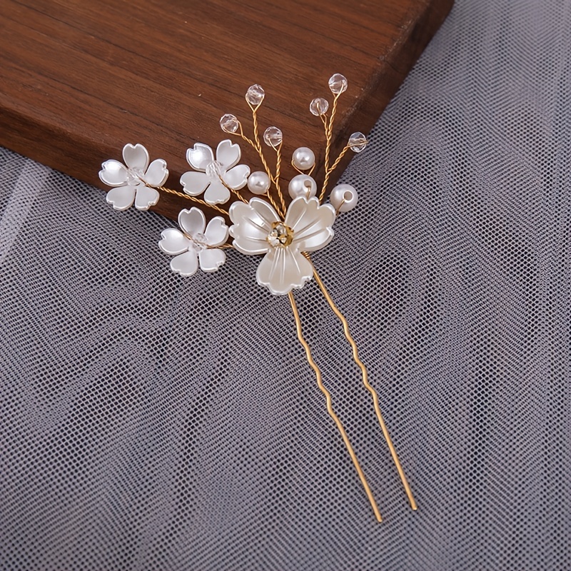 Pearl Pins For Flowers - Temu