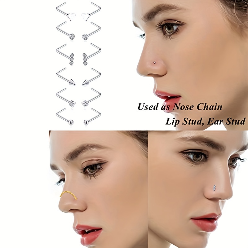 Nose hot sale stud set