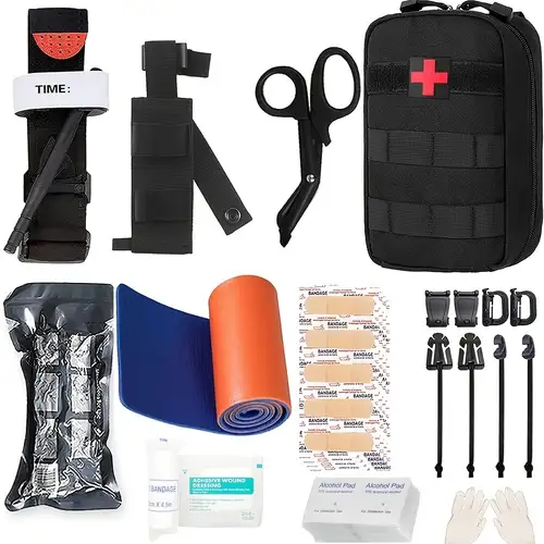 Mergency Survival First Aid Kit Military Tactical Admin - Temu Italy