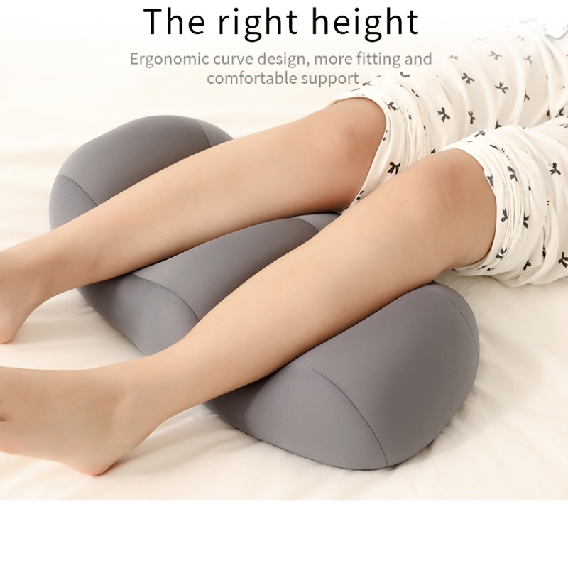 1pc Kissen für Beine Knie Unterstützung, Kissen für Bett Schlaf  ergonomische Fuß Pad, weiche Körper Schmerzlinderung Rest Kissen
