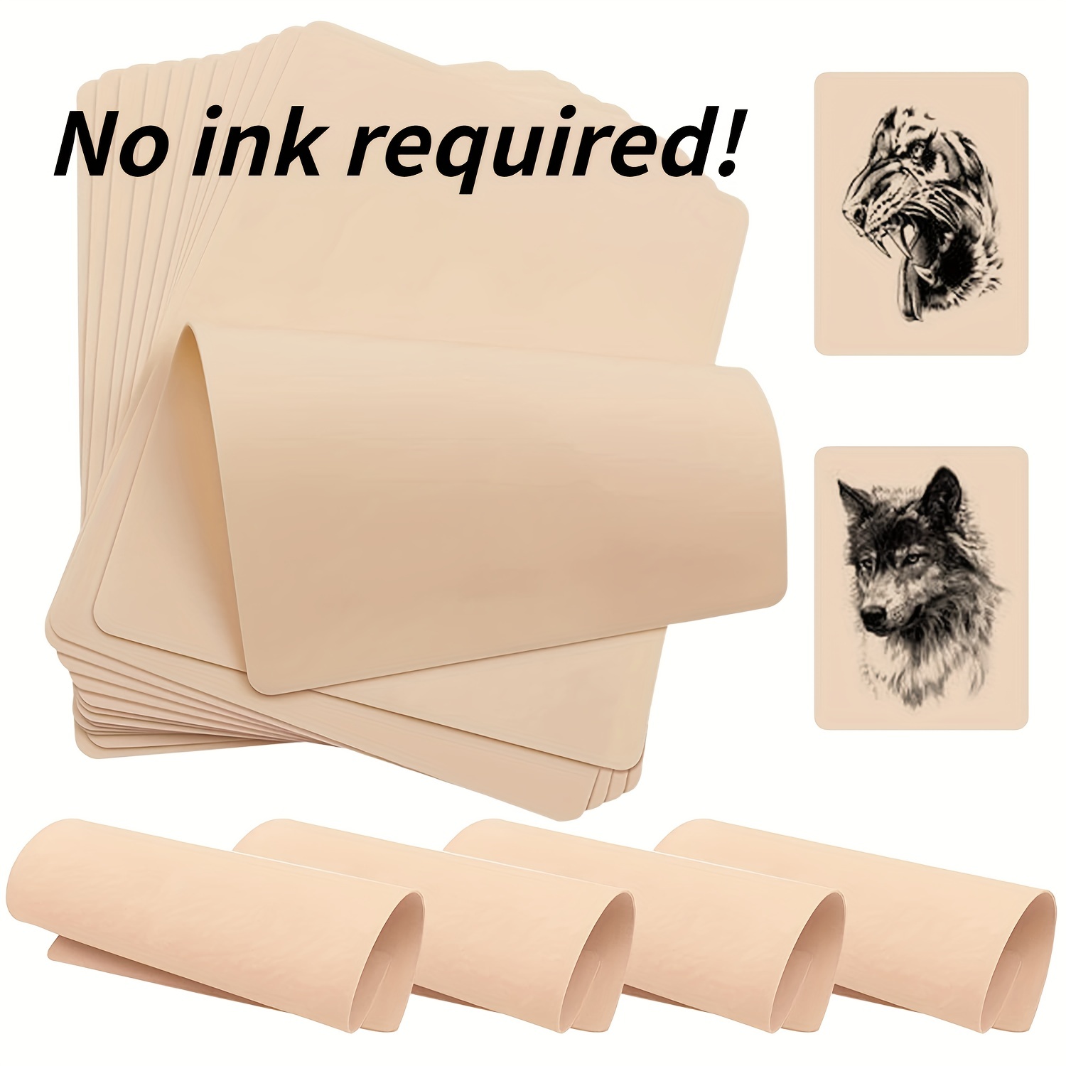 Tattoo Practice Skin Without Ink Save Ink Tattoo Supplies - Temu