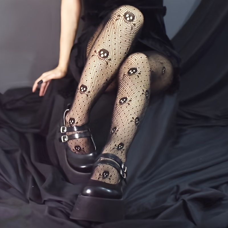 Goth Tights - Free Shipping For New Users - Temu United Kingdom