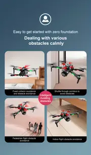 with hd camera, m1s brushless drone with hd camera obstacle avoidance optical flow positioning christmas gift details 4