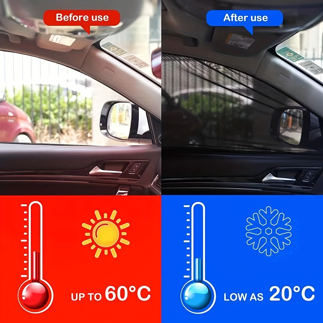 Pare-soleil universel pour vitre arrière de voiture, protection