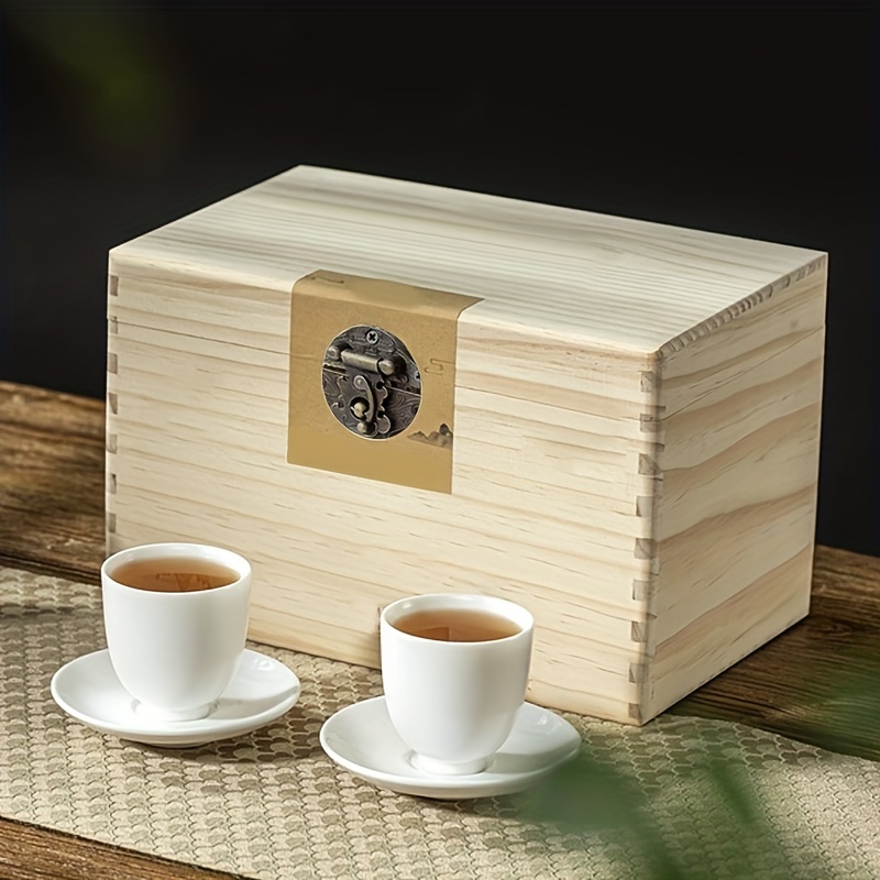 Box Retro Buckle Classical Decorative Carving Hinge Box - Temu