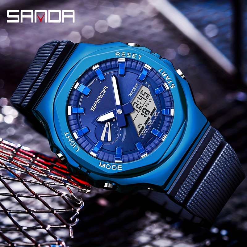 SANDA Mode Choc Montres Top Marque de Luxe Hommes Sports - Temu Canada