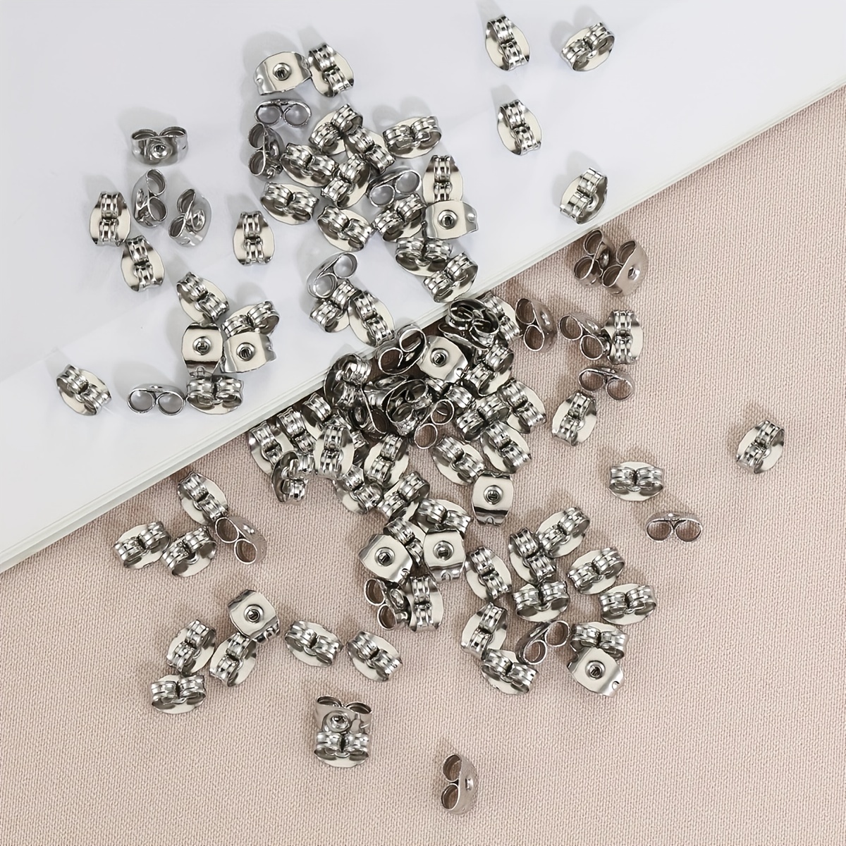 100pcs high quality stainless steel Back Earring Stoppers