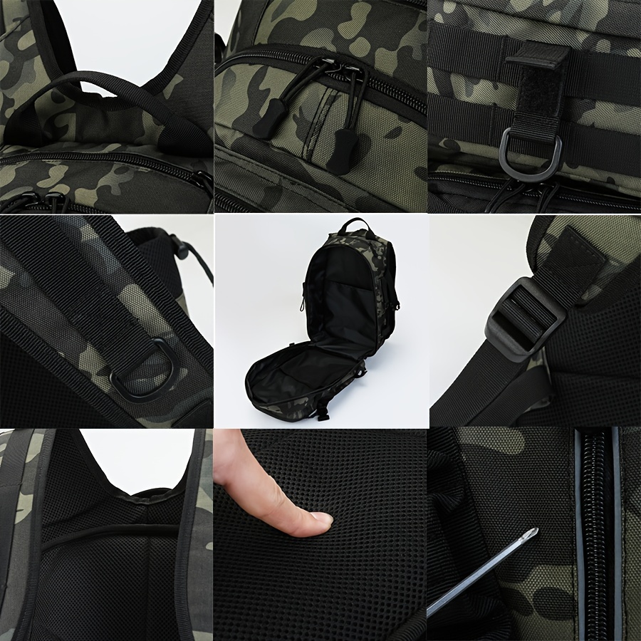 Versatile Tactical Backpack Outdoor Adventures Spacious - Temu Canada