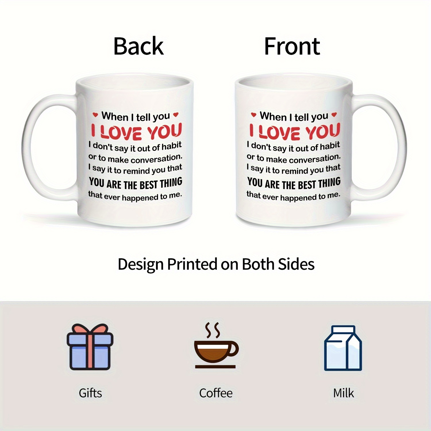Personalized Gifts For Him Her - Birthday Christmas Anniversary Valentine -  You Are My Significant Otter Couple Custom Name 11oz White Ceramic Coffee  Tea Mug for Wife Husband Girlfriend 