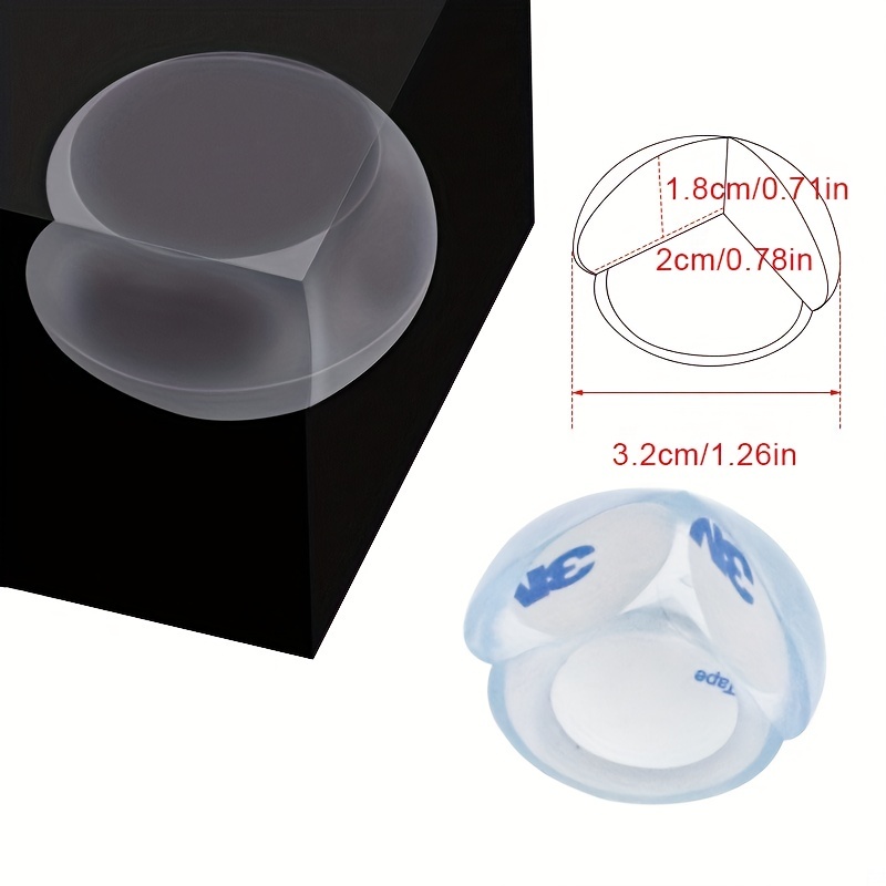 Transparent Table Corner Protectors: Keep Your Kids Safe With  Anti-collision Wrap Corners For Glass Coffee Tables! - Temu