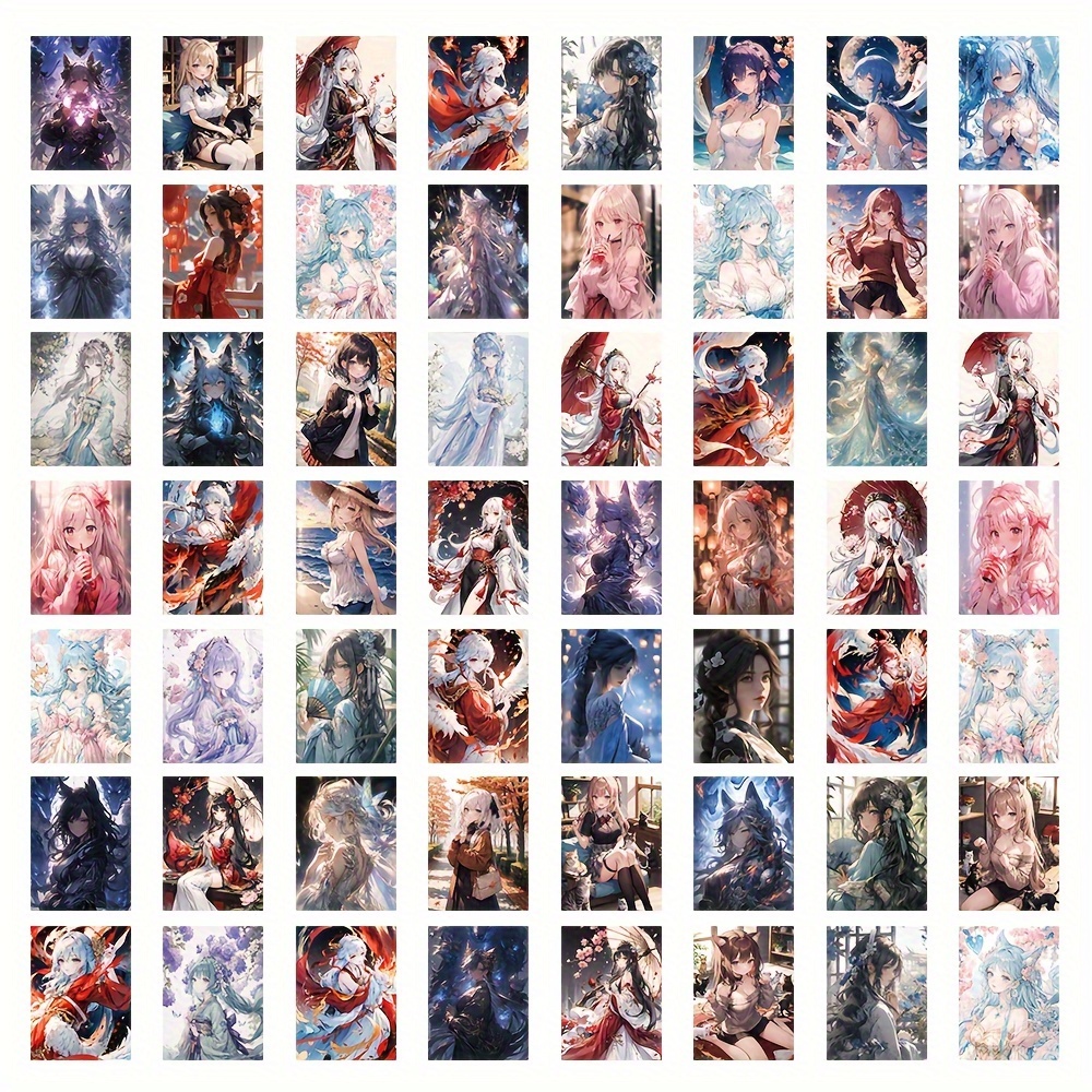 Anime Stickers Mixed Pack waterproof Anime Stickers Water - Temu