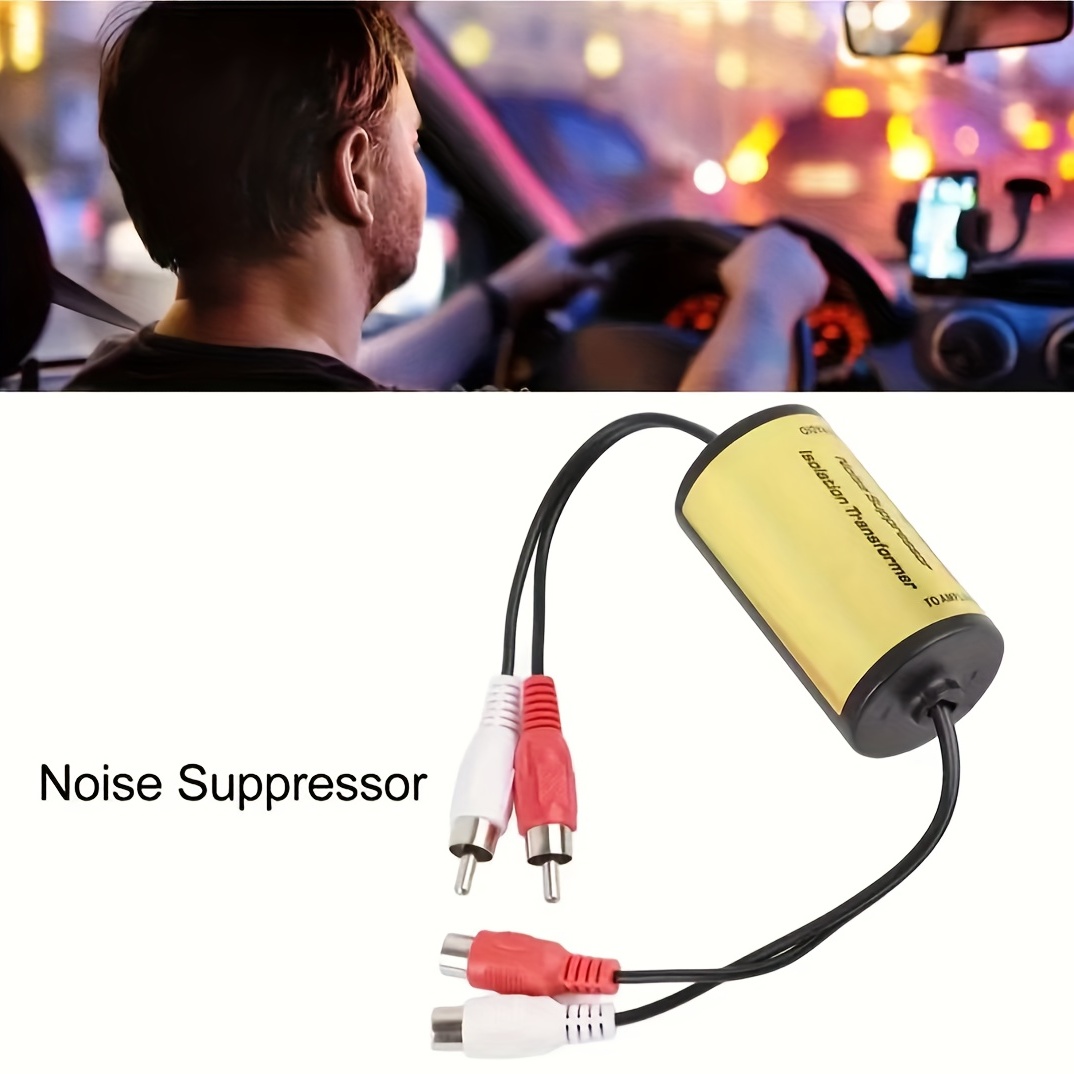 12V 15A Car Audio Noise Filter - Suppressor Transformer For Stereo  Amplifier - Anti Interference - Ground Loop Noise Lsolator