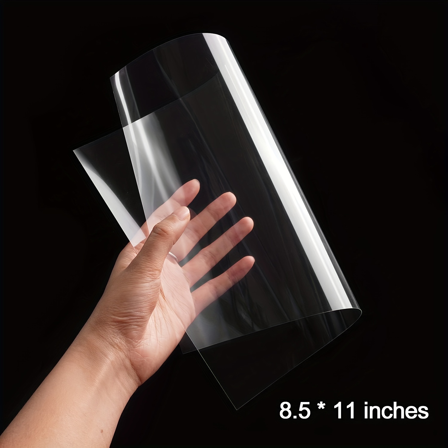 Ltpprint 30 Sheets 85 x 11 Inches 100% Clear Transparency Film for Inkjet Printers Silk Screen Printing Overhead Projector Film