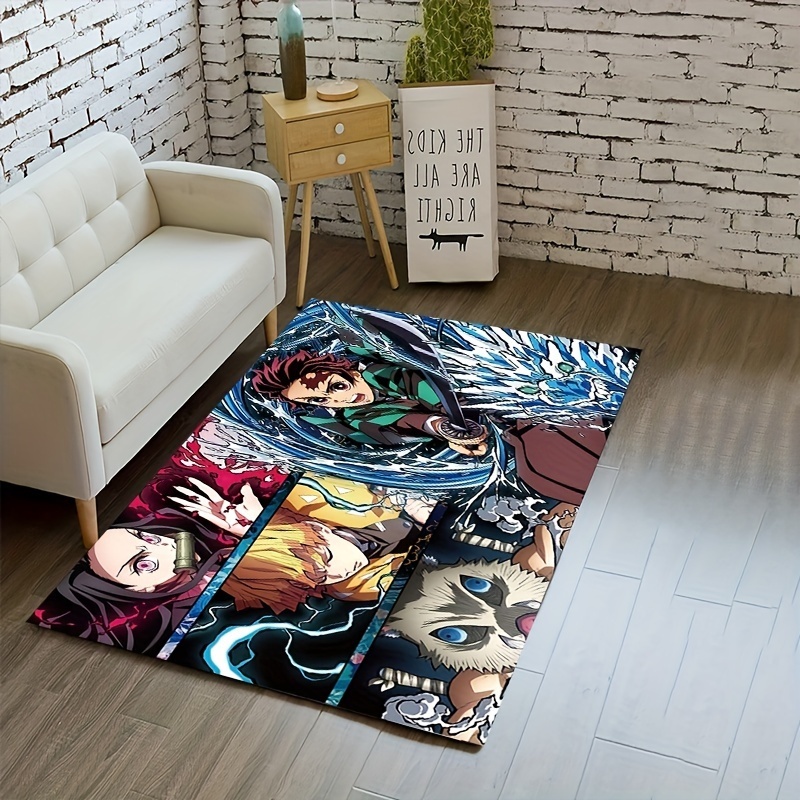 Buy Dragon Pattern Rug Blue Dragon Rug Anime Rug Home Decore Online in  India  Etsy