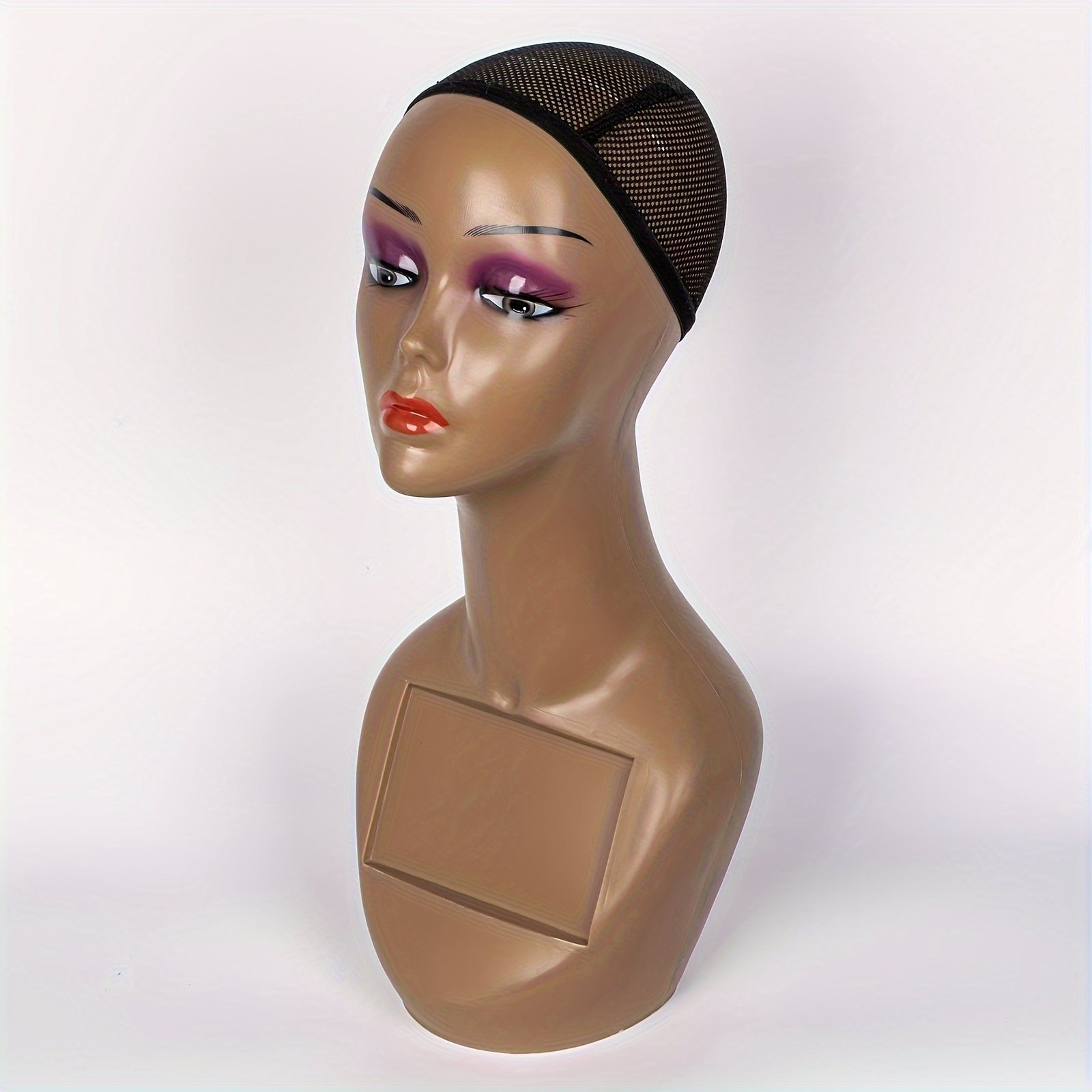 Foam Wig Head - Tall Female Foam Mannequin Model Head For Hats Wig