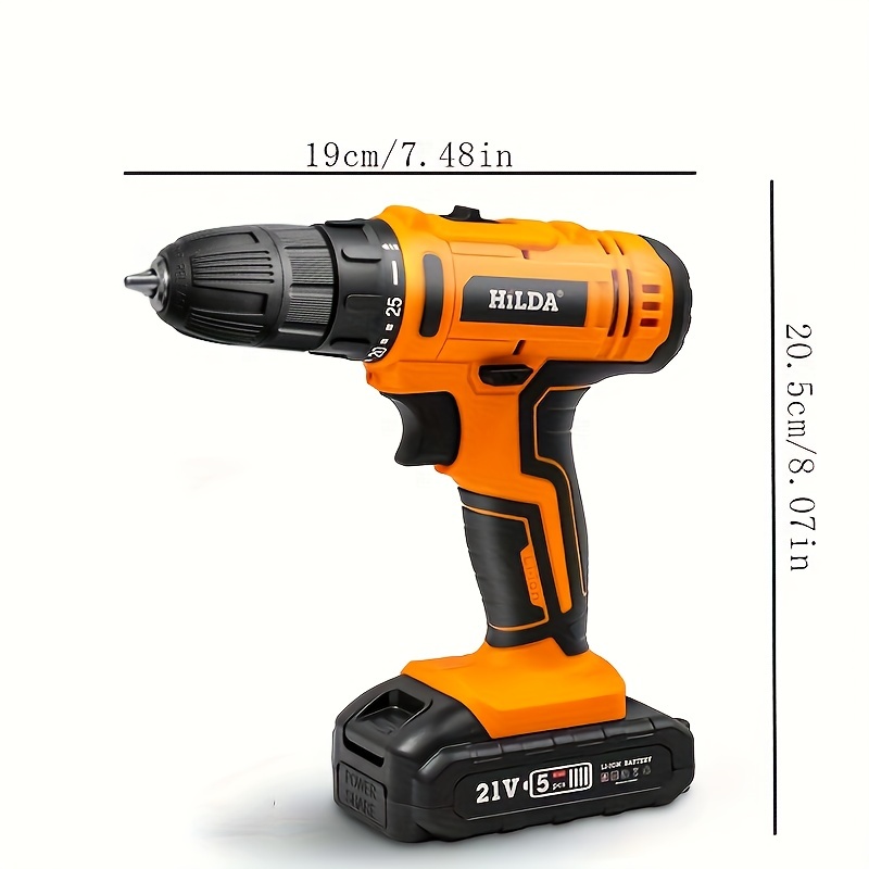 HILDA Electric Drill Cordless Screwdriver Lithium Battery Two Speed Mini  Drill Cordless Screwdriver Power Tools 201225 From Xue009, $212.92