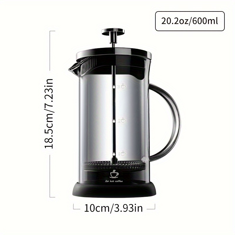 EASYROSE Drip Coffee Maker 20 Cup Commercial Coffee Makers, One-Touch  Brewing Thermal Carafe Coffee Maker Stainless Steel Coffee Pot, ETL Listed