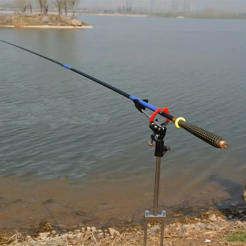 Maximize Fishing Experience Metal Fishing Rod Holder Pole - Temu Italy