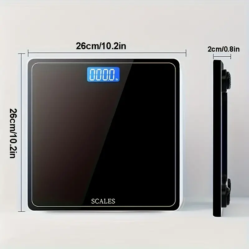 1pc Bathroom Scale For Body Weight Weight Scales Digital Bathroom Scale  Smart Scale 400 Lb Capacity Weighing Scale For People Bathroom Tools - Home  & Kitchen - Temu Germany