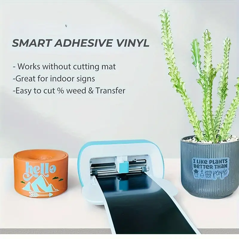 Permanent Smart Vinyl For Cricut Joy Machine Matless Cutting Vinyl  Materials For Decor Sticker, Car Decal, Scrapbooking, Signs - Temu  Philippines
