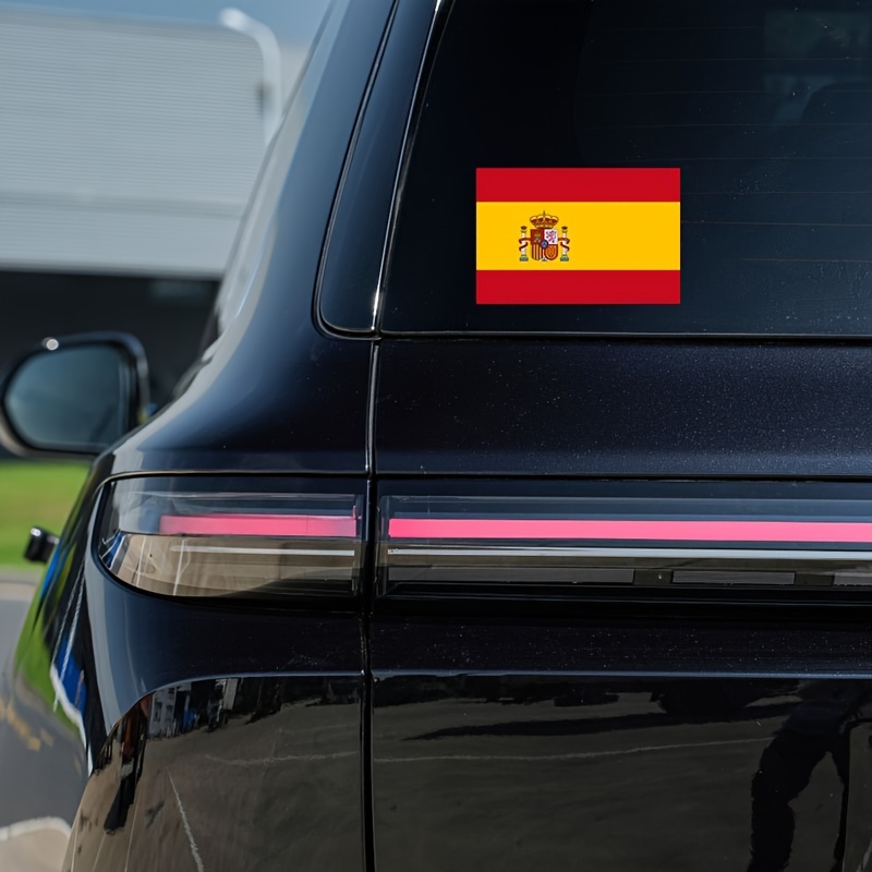 Pegatina Bandera de España (calcomanía de coche español español)