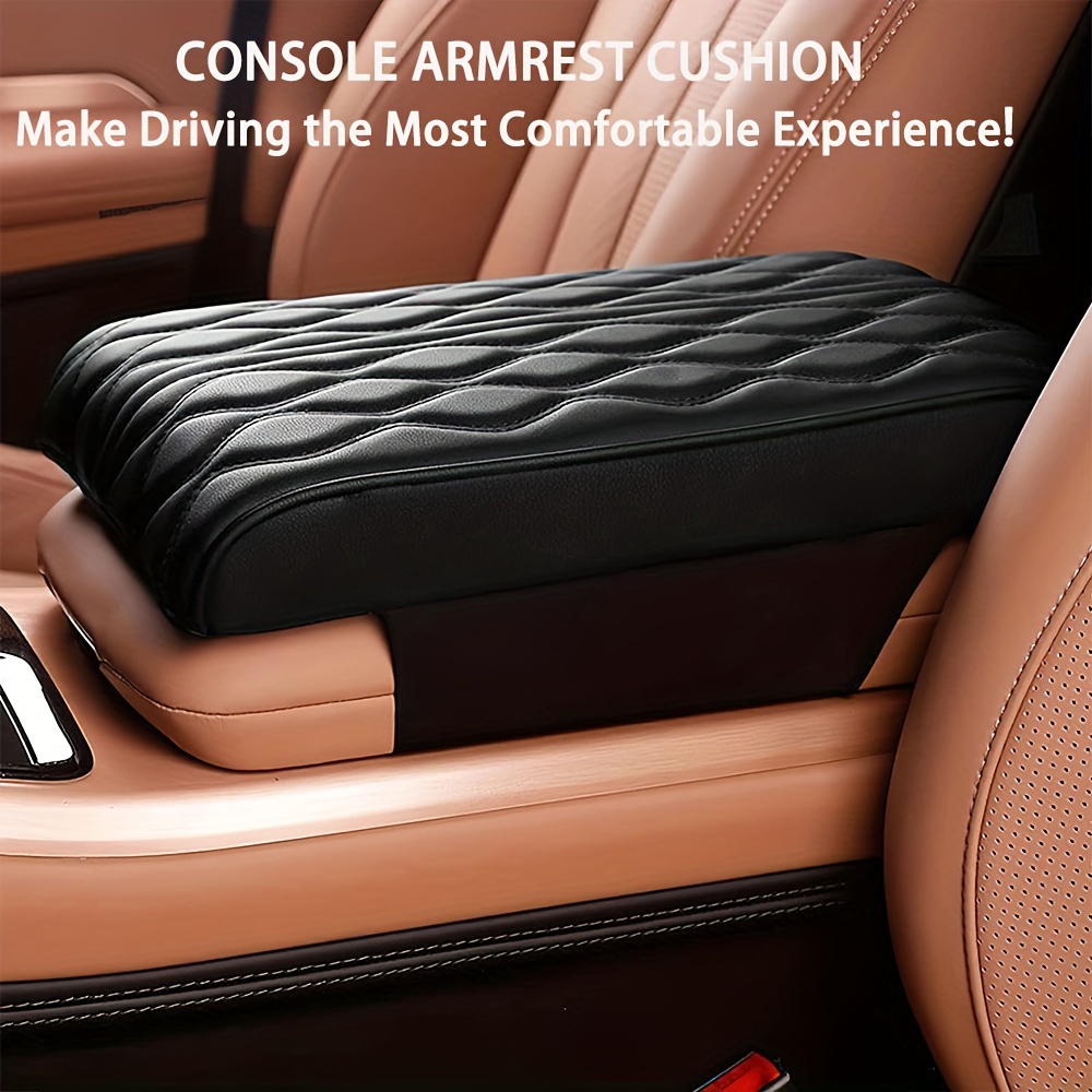 Car Center Console Cover Memory Foam Car Armrest Cushion - Temu