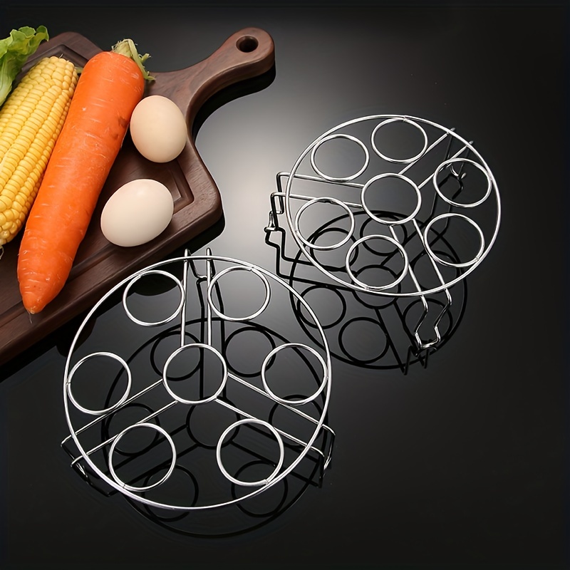 Steamer Rack Trivet With Heat Resistant Silicone Handles - Temu