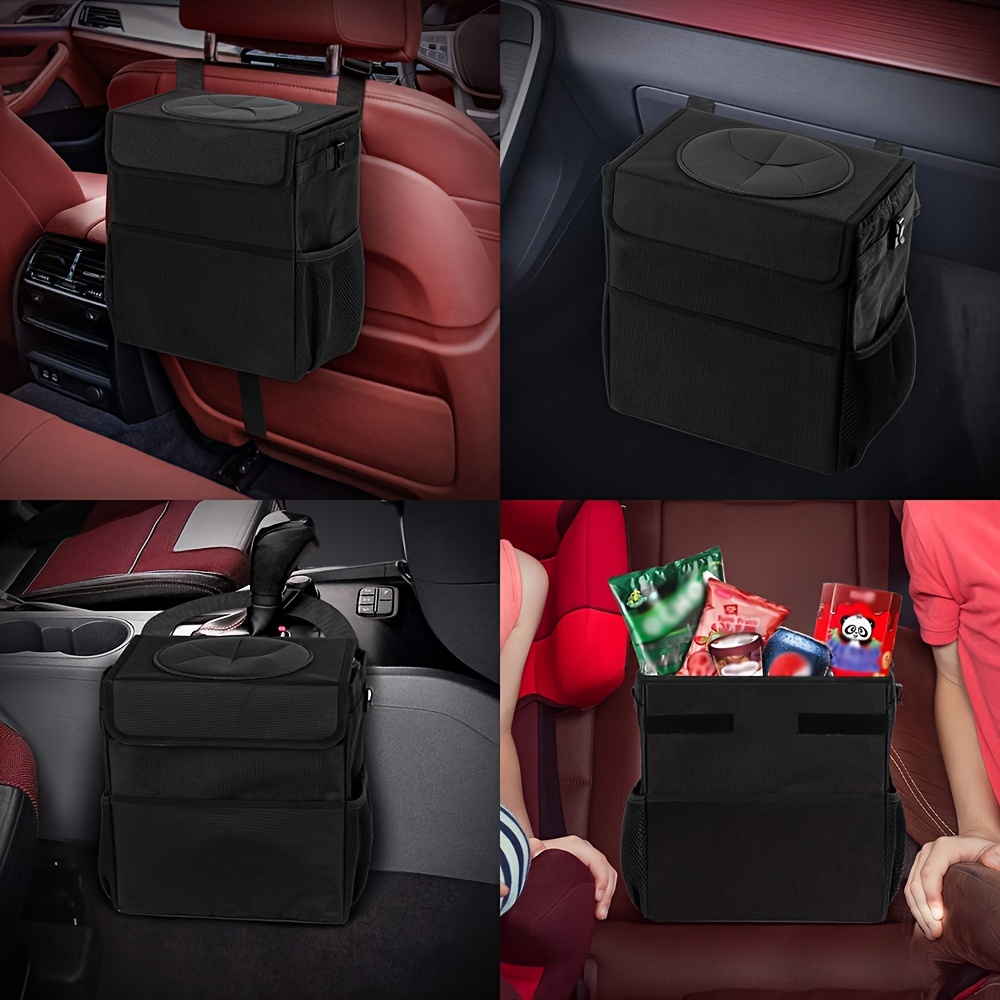 Collapsible Car Trash Can Waterproof Hanging Bin For Suv - Temu