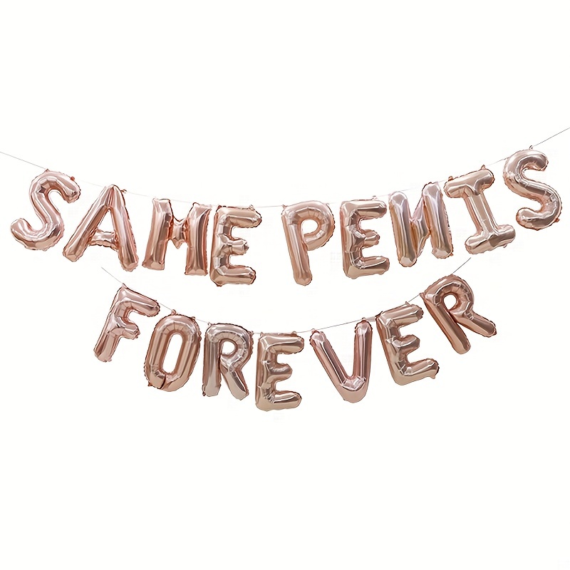 Same Penis Forever Party Straws (20 Pack)