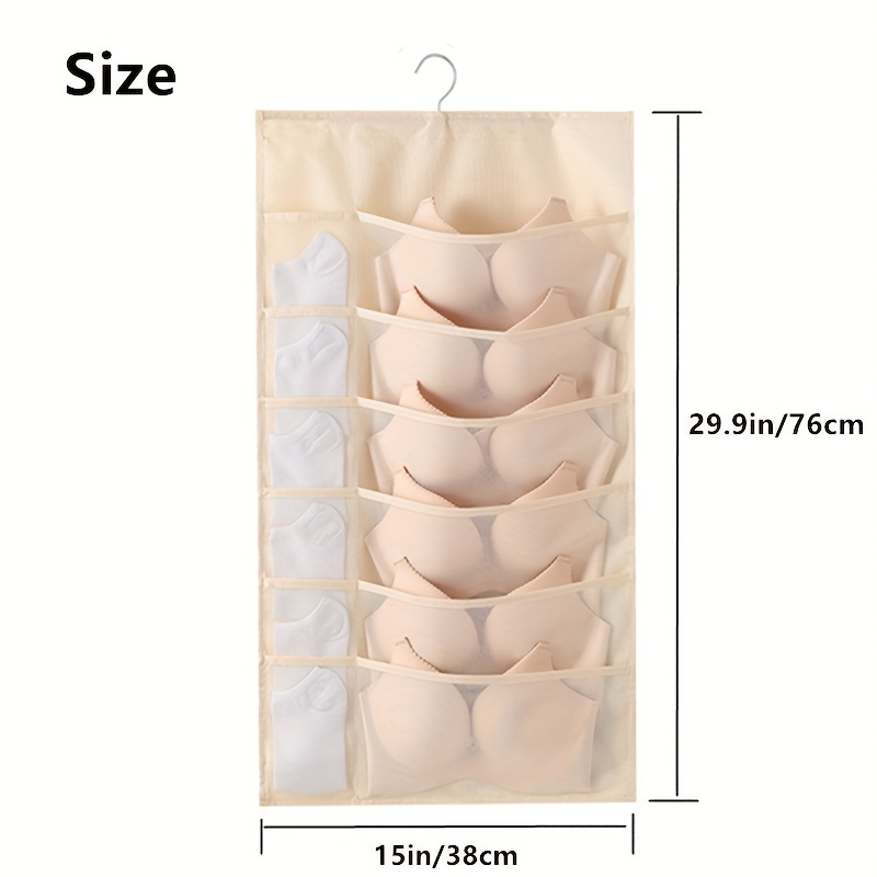 Clear Hangable Bra Storage Bag Lightweight Non woven - Temu