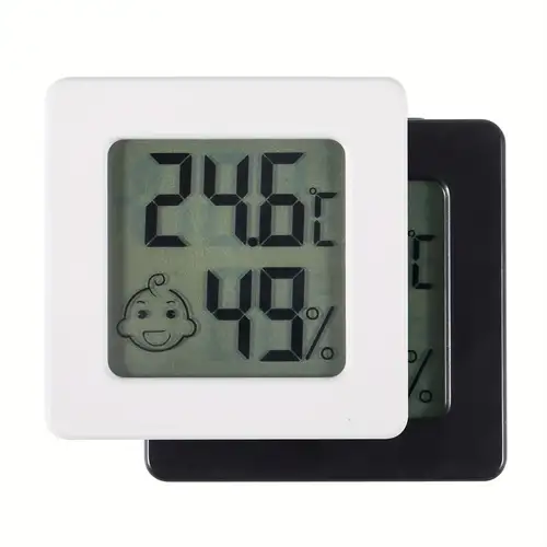 1 Mini Thermometer Hygrometer 30 50°c/+20~120°f Metal Shell - Temu