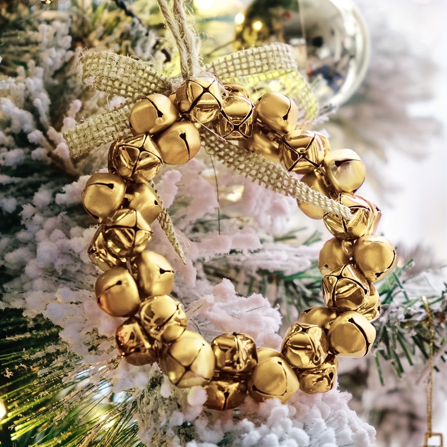 0.5 Inch Gold Craft Jingle Bells