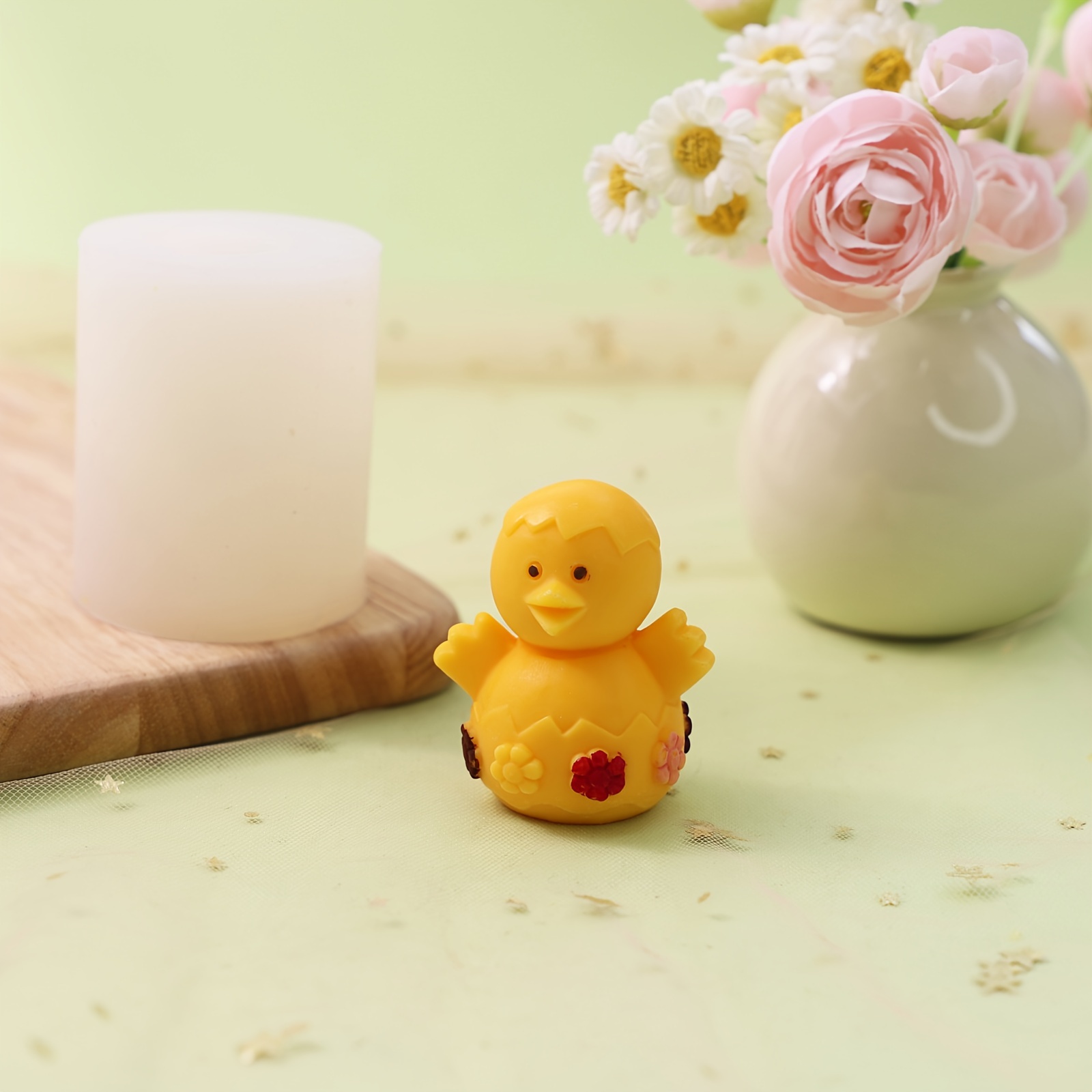 Little Chicken FOOD SAFE 3D Silicone Mold, Easter Soap, Candle