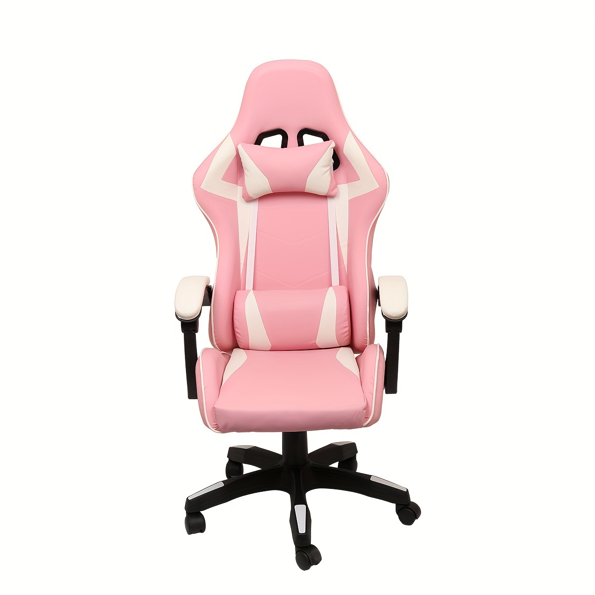 Silla de oficina, silla de escritorio, silla de malla, silla ejecutiva con  respaldo medio para adultos, color rosa, paquete de 2