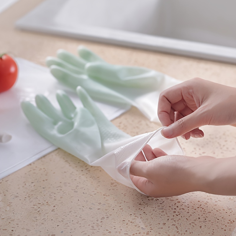 Reusable Kitchen Gloves for Dishwashing, Hand Protection for Cleaning