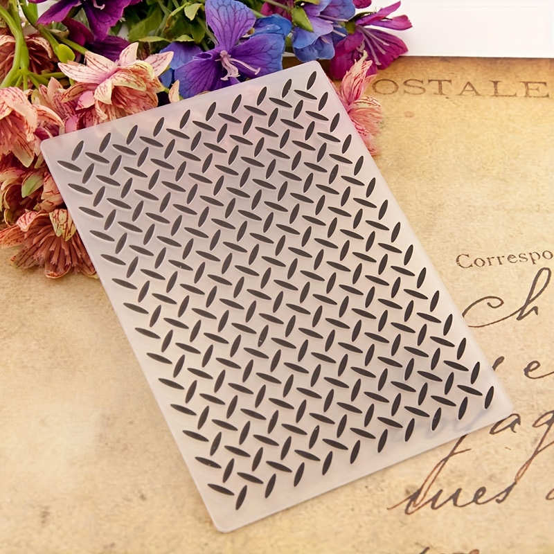 Wall Tiles/bricks Embossed Folder Plastic Embossing Folders - Temu