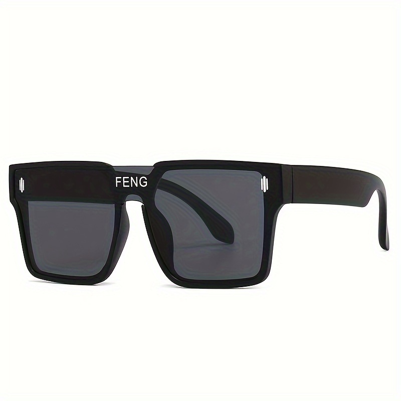 Teens Trendy Cool Large Frame Sunglasses Boys - Temu