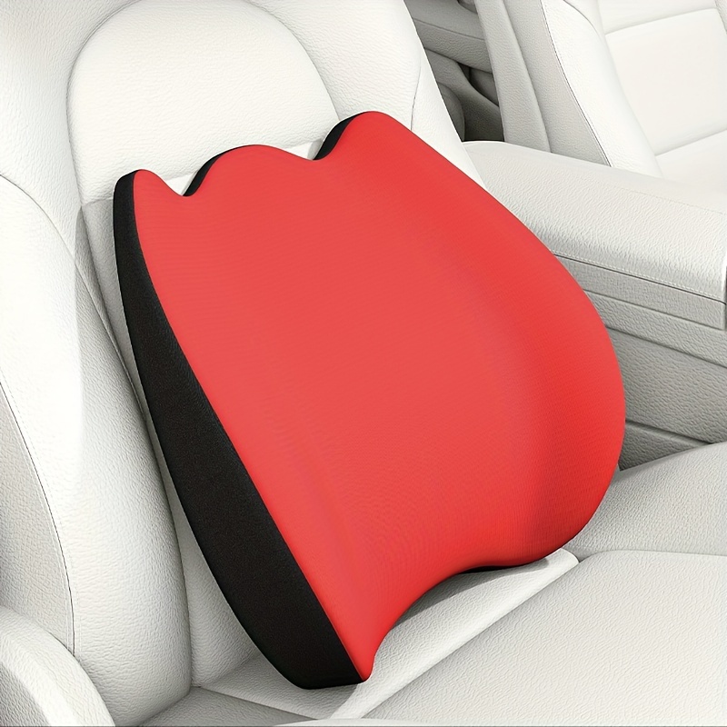 1pc Black & Red Car Headrest Pillow, Automobile Neck Pillow For Car Seat,  Suitable For Car Accessories, Living Room Bedroom Sofa Chair Office  Decoration, Four Seasons Available, Car Headrest Cushion Pillow For