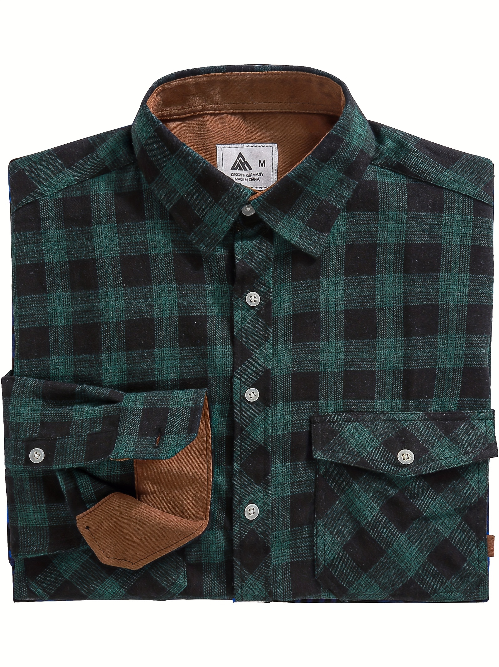 Plaid Print Men's Casual Button Up Long Sleeve Shirt, Men's Clothes For  Spring Summer Autumn, Tops For Men - Temu